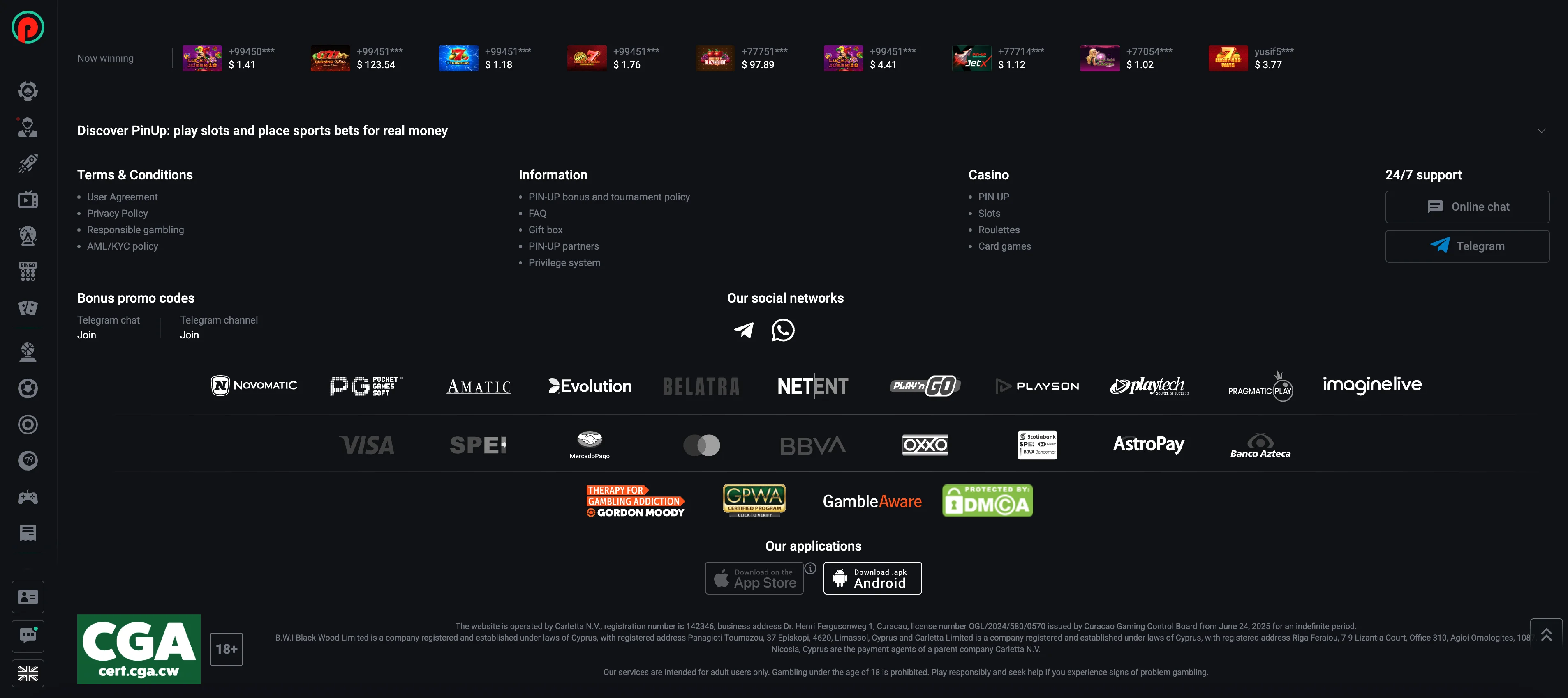 Descargar app Pin Up México guía instalación