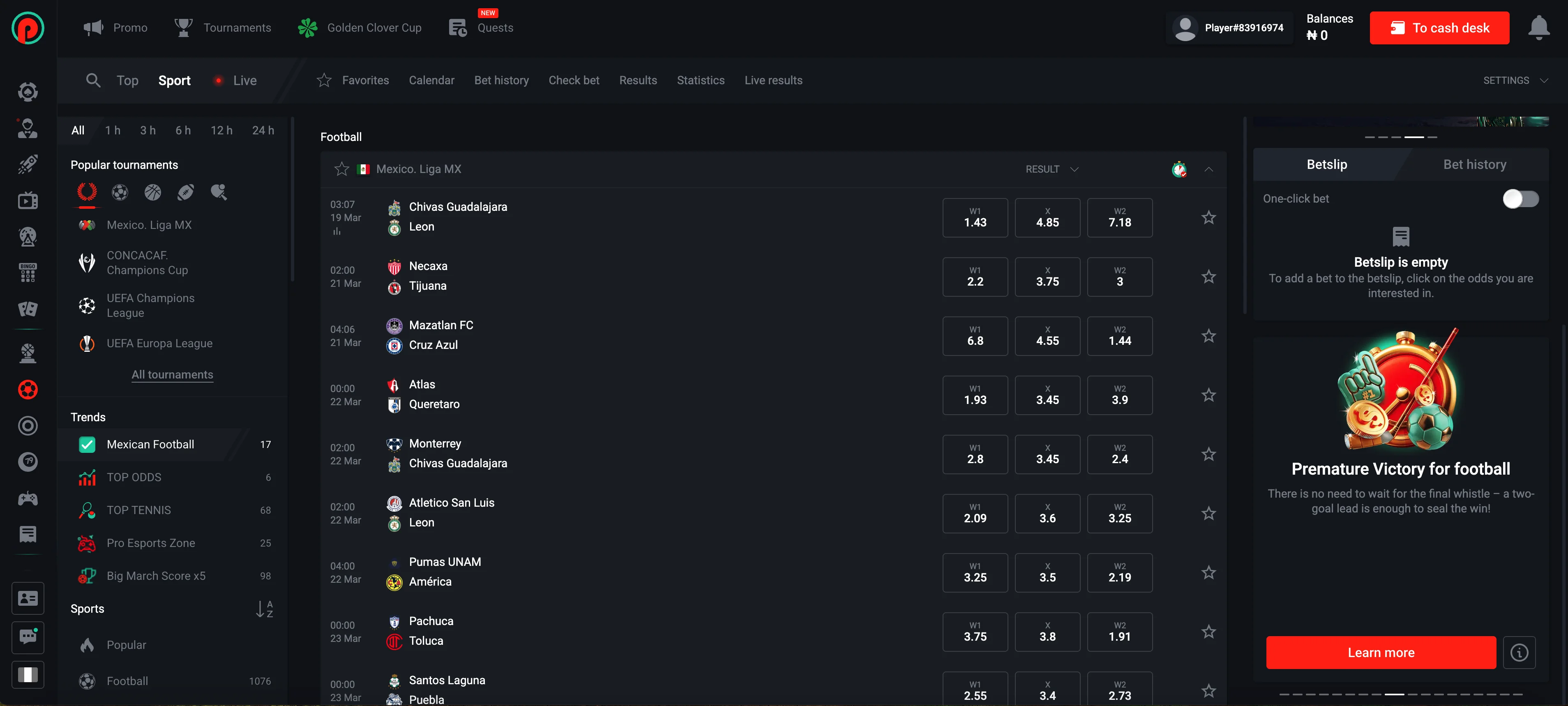 Live betting on Pin Up mobile app Nigeria
