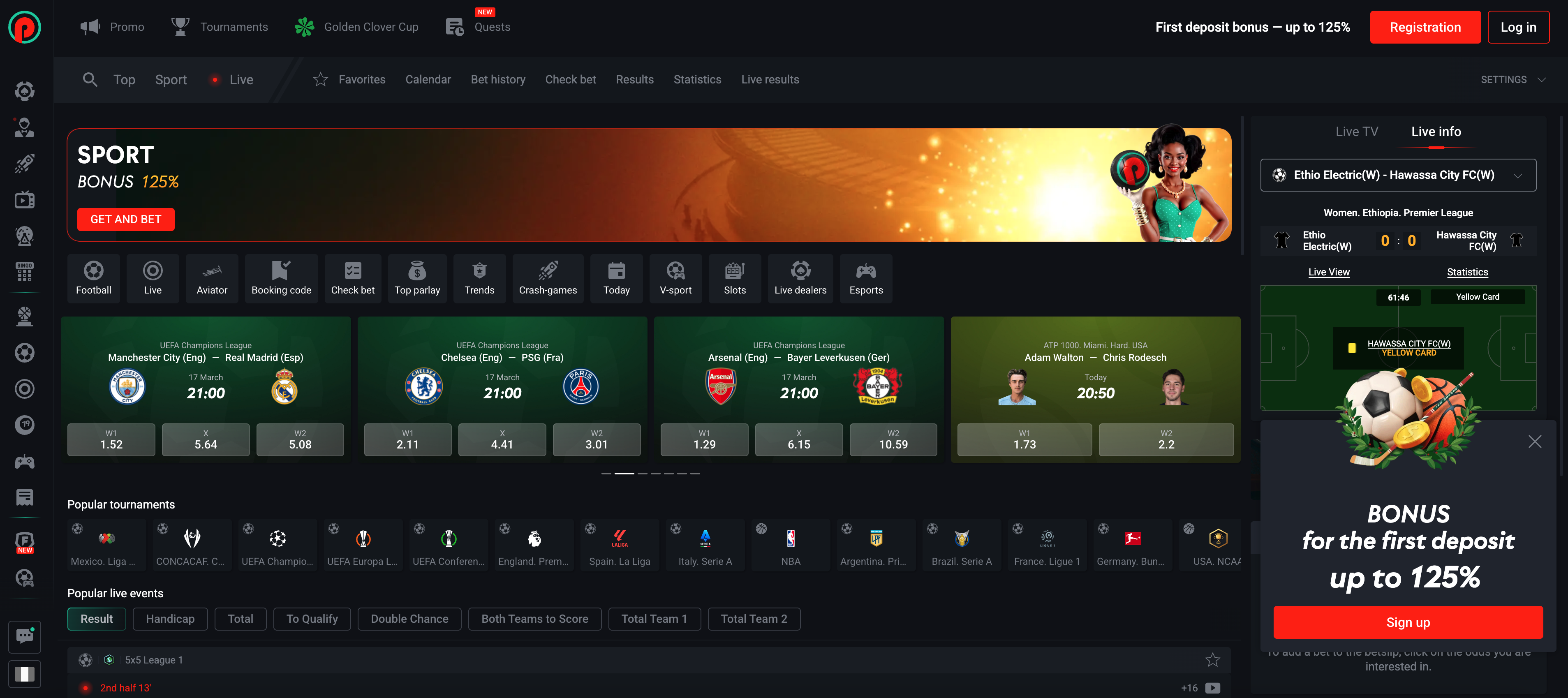 Pin Up Bet Nigeria - Sports Betting
